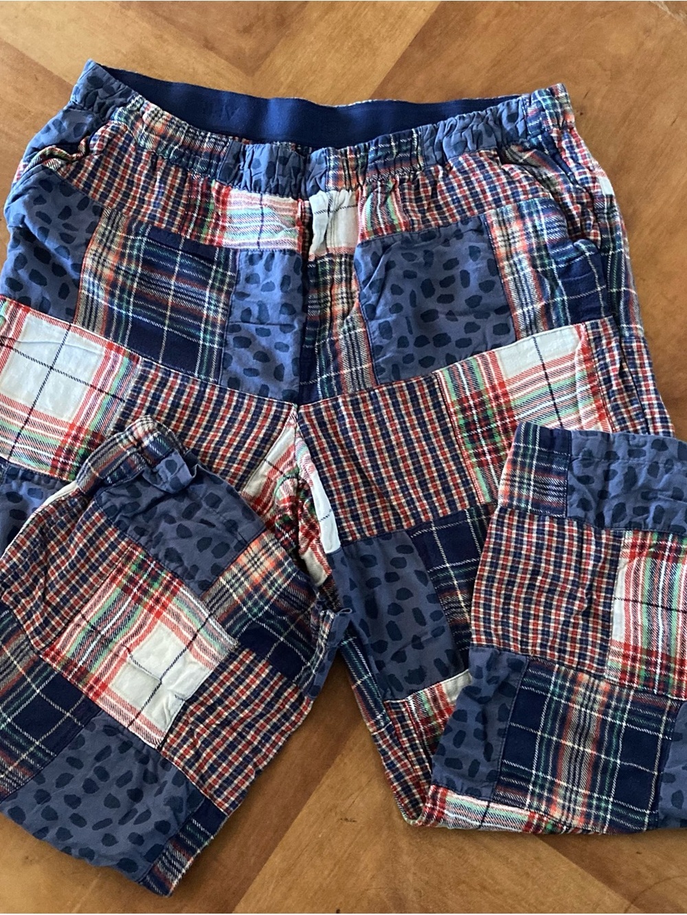 Women’s Aerie Patchwork Plaid Flannel Pajama Pants XL